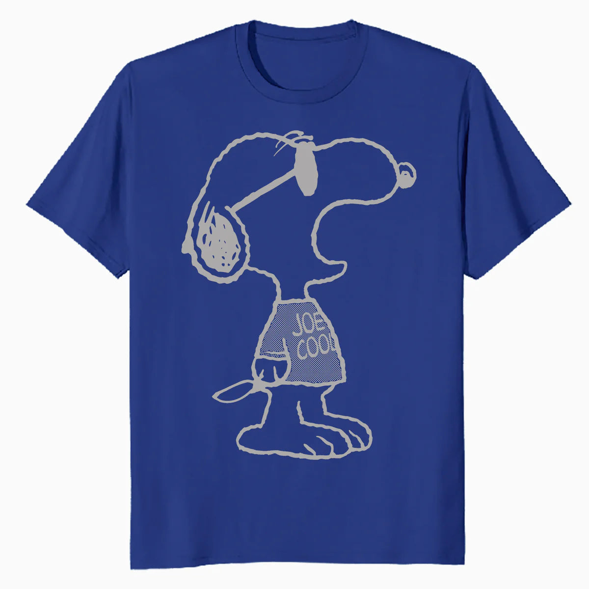 Peanuts Snoopy Joe Cool Stencil Urban Street Art Retro 1990s Official Men's T-Shirt