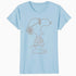 Peanuts Snoopy Joe Cool Stencil Urban Street Art Retro 1990s Official Women's SKINNY FIT T-Shirt