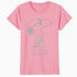 Peanuts Snoopy Joe Cool Stencil Urban Street Art Retro 1990s Official Women's SKINNY FIT T-Shirt
