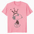 Peanuts Snoopy Joe Cool Urban King Stencil Crown Street Art Official Men's T-Shirt