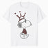 Peanuts Snoopy Joe Cool Urban King Stencil Crown Street Art Official Men's T-Shirt
