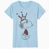 Peanuts Snoopy Joe Cool Urban King Stencil Crown Street Art Official Women's SKINNY FIT T-Shirt