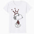 Peanuts Snoopy Joe Cool Urban King Stencil Crown Street Art Official Women's SKINNY FIT T-Shirt