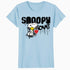 Peanuts Snoopy Love Graffiti Style Vintage Comic Street Art Official Women's SKINNY FIT T-Shirt