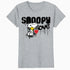 Peanuts Snoopy Love Graffiti Style Vintage Comic Street Art Official Women's SKINNY FIT T-Shirt