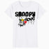 Peanuts Snoopy Love Graffiti Style Vintage Comic Street Art Official Women's SKINNY FIT T-Shirt
