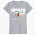 Peanuts Snoopy Love Woodstock Graffiti Retro 90s Street Art Official Women's SKINNY FIT T-Shirt