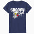 Peanuts Snoopy Love Woodstock Graffiti Retro 90s Street Art Official Women's SKINNY FIT T-Shirt