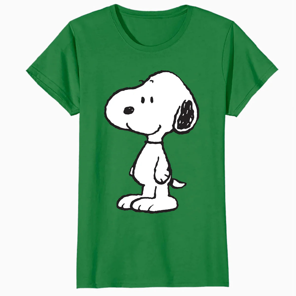 Peanuts Snoopy Old School Vintage Geek Chic Retro 80s 90s Official Women's SKINNY FIT T-Shirt