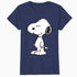 Peanuts Snoopy Old School Vintage Geek Chic Retro 80s 90s Official Women's SKINNY FIT T-Shirt