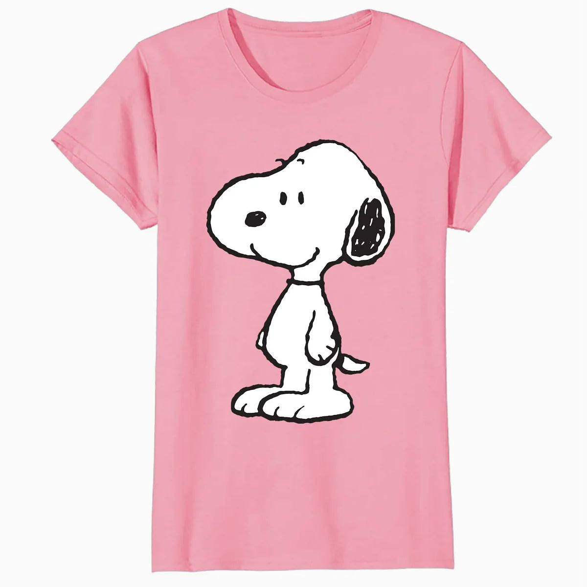 Peanuts Snoopy Old School Vintage Geek Chic Retro 80s 90s Official Women's SKINNY FIT T-Shirt