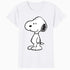 Peanuts Snoopy Old School Vintage Geek Chic Retro 80s 90s Official Women's SKINNY FIT T-Shirt