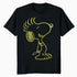 Peanuts Snoopy Punk Rock Bling Stencil Rebel Paws Urban Nerd Official Men's T-Shirt