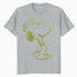 Peanuts Snoopy Punk Rock Bling Stencil Rebel Paws Urban Nerd Official Men's T-Shirt