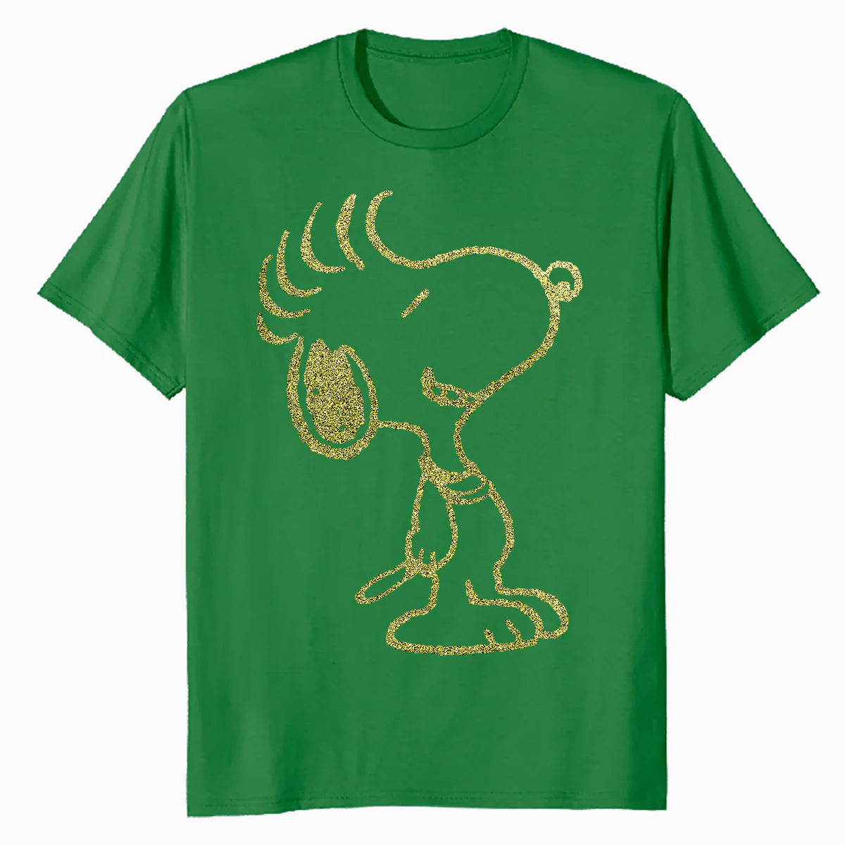 Peanuts Snoopy Punk Rock Bling Stencil Rebel Paws Urban Nerd Official Men's T-Shirt