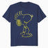 Peanuts Snoopy Punk Rock Bling Stencil Rebel Paws Urban Nerd Official Men's T-Shirt