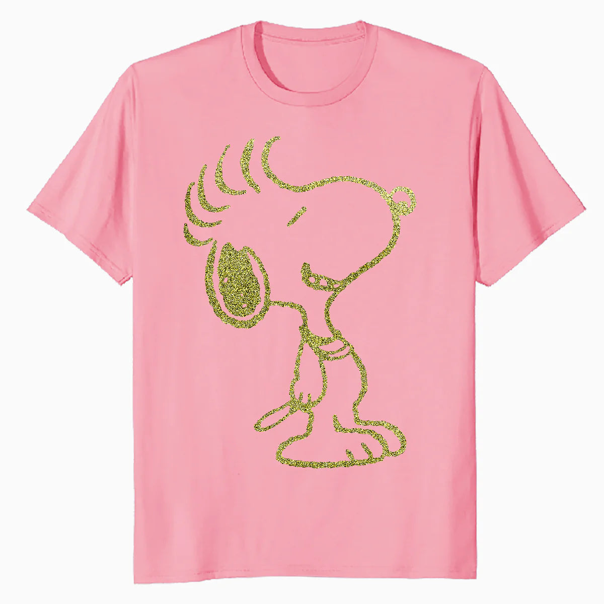 Peanuts Snoopy Punk Rock Bling Stencil Rebel Paws Urban Nerd Official Men's T-Shirt