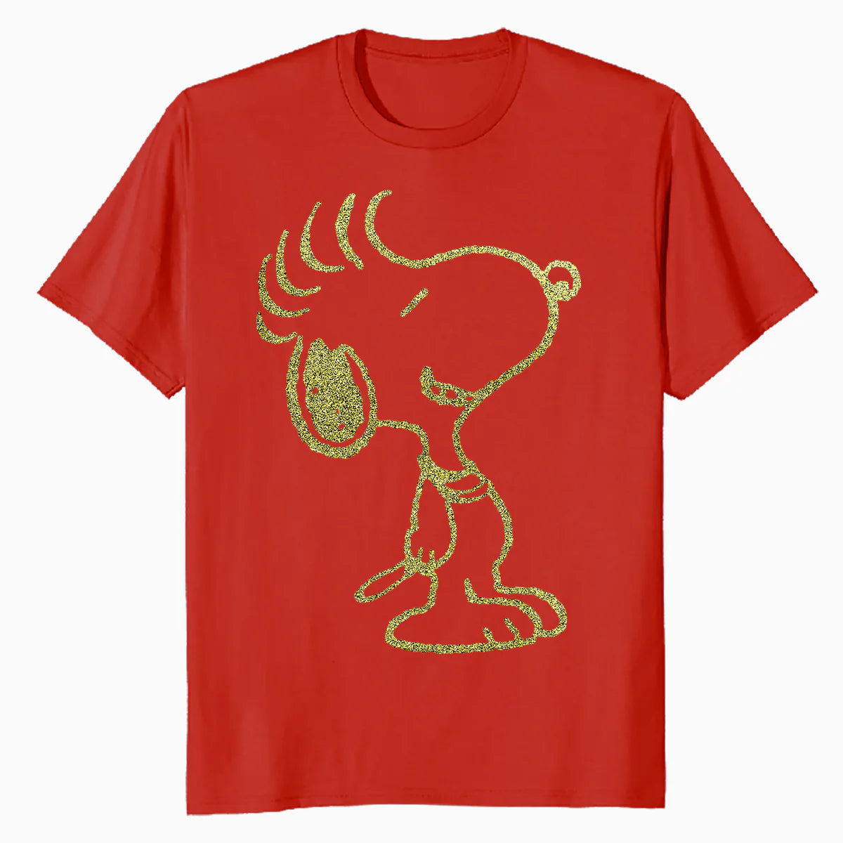 Peanuts Snoopy Punk Rock Bling Stencil Rebel Paws Urban Nerd Official Men's T-Shirt