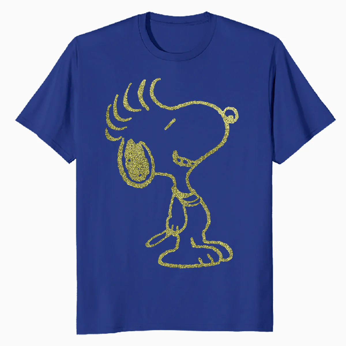 Peanuts Snoopy Punk Rock Bling Stencil Rebel Paws Urban Nerd Official Men's T-Shirt