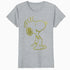 Peanuts Snoopy Punk Rock Bling Stencil Rebel Paws Urban Nerd Official Women's SKINNY FIT T-Shirt