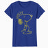 Peanuts Snoopy Punk Rock Bling Stencil Rebel Paws Urban Nerd Official Women's SKINNY FIT T-Shirt