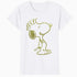 Peanuts Snoopy Punk Rock Bling Stencil Rebel Paws Urban Nerd Official Women's SKINNY FIT T-Shirt