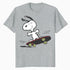 Peanuts Snoopy Skateboard Deck Epic Retro 90s Ironic Skater Official Men's T-Shirt