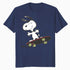 Peanuts Snoopy Skateboard Deck Epic Retro 90s Ironic Skater Official Men's T-Shirt