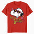 Peanuts Snoopy So Fab Heart Shades Vintage Classic Comic Official Men's T-Shirt