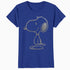 Peanuts Snoopy Stencil Grain Urban Street Art Retro 80s 90s Official Women's SKINNY FIT T-Shirt