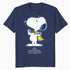 Peanuts Snoopy Super Superhero Vintage Classic 80s 90s Comic Official Men's T-Shirt