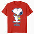Peanuts Snoopy Super Superhero Vintage Classic 80s 90s Comic Official Men's T-Shirt