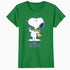 Peanuts Snoopy Super Superhero Vintage Classic 80s 90s Comic Official Women's SKINNY FIT T-Shirt