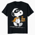 Peanuts Snoopy The Daring Superhero Retro 80s 90s Cartoon Official Men's T-Shirt