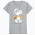 Peanuts Snoopy The Daring Superhero Retro 80s 90s Cartoon Official Women's SKINNY FIT T-Shirt