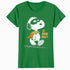 Peanuts Snoopy The Daring Superhero Retro 80s 90s Cartoon Official Women's SKINNY FIT T-Shirt