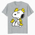 Peanuts Snoopy Woodstock Annoying Friend Funny Lol Retro 90s Official Men's T-Shirt