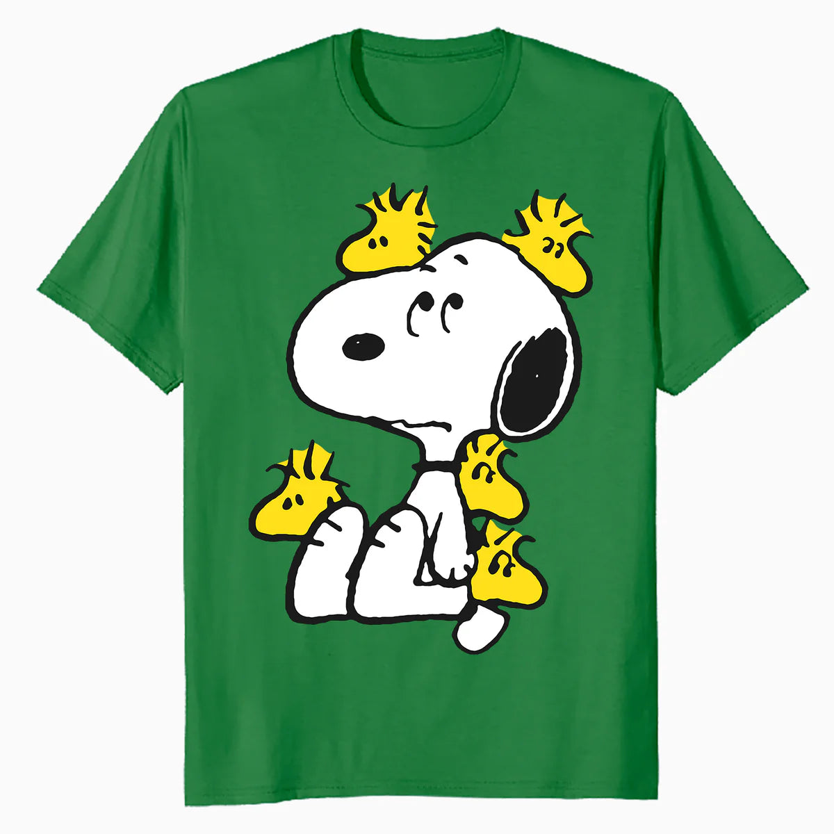 Peanuts Snoopy Woodstock Annoying Friend Funny Lol Retro 90s Official Men's T-Shirt