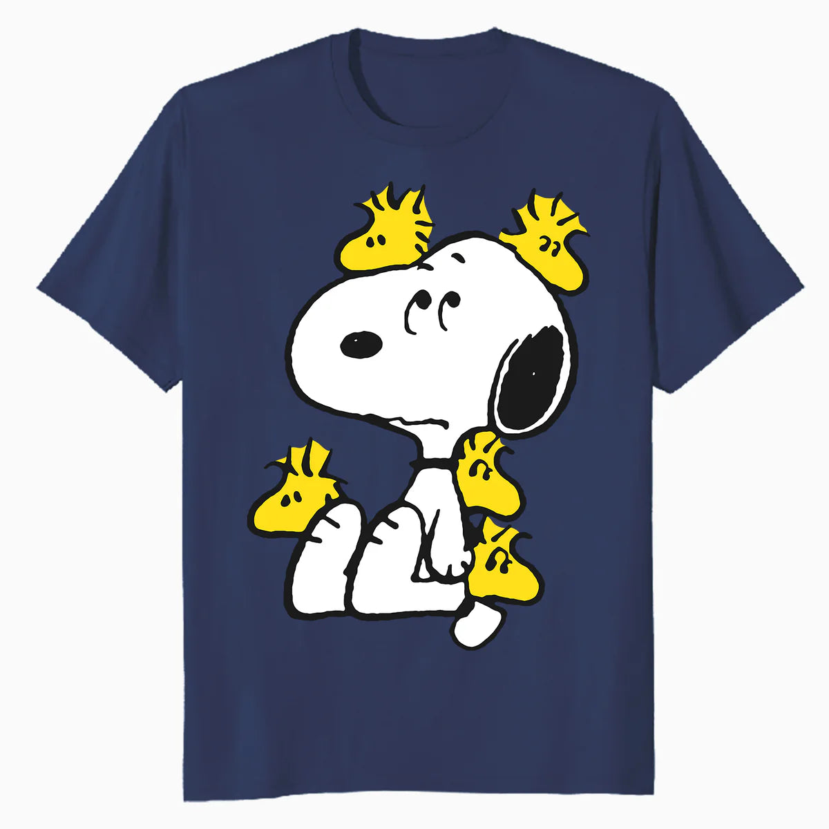Peanuts Snoopy Woodstock Annoying Friend Funny Lol Retro 90s Official Men's T-Shirt