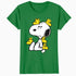 Peanuts Snoopy Woodstock Annoying Friend Funny Lol Retro 90s Official Women's SKINNY FIT T-Shirt