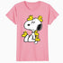 Peanuts Snoopy Woodstock Annoying Friend Funny Lol Retro 90s Official Women's SKINNY FIT T-Shirt