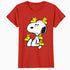 Peanuts Snoopy Woodstock Annoying Friend Funny Lol Retro 90s Official Women's SKINNY FIT T-Shirt