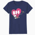 Peanuts Snoopy Woodstock BFF Pink Heart Vintage Classic Official Women's SKINNY FIT T-Shirt