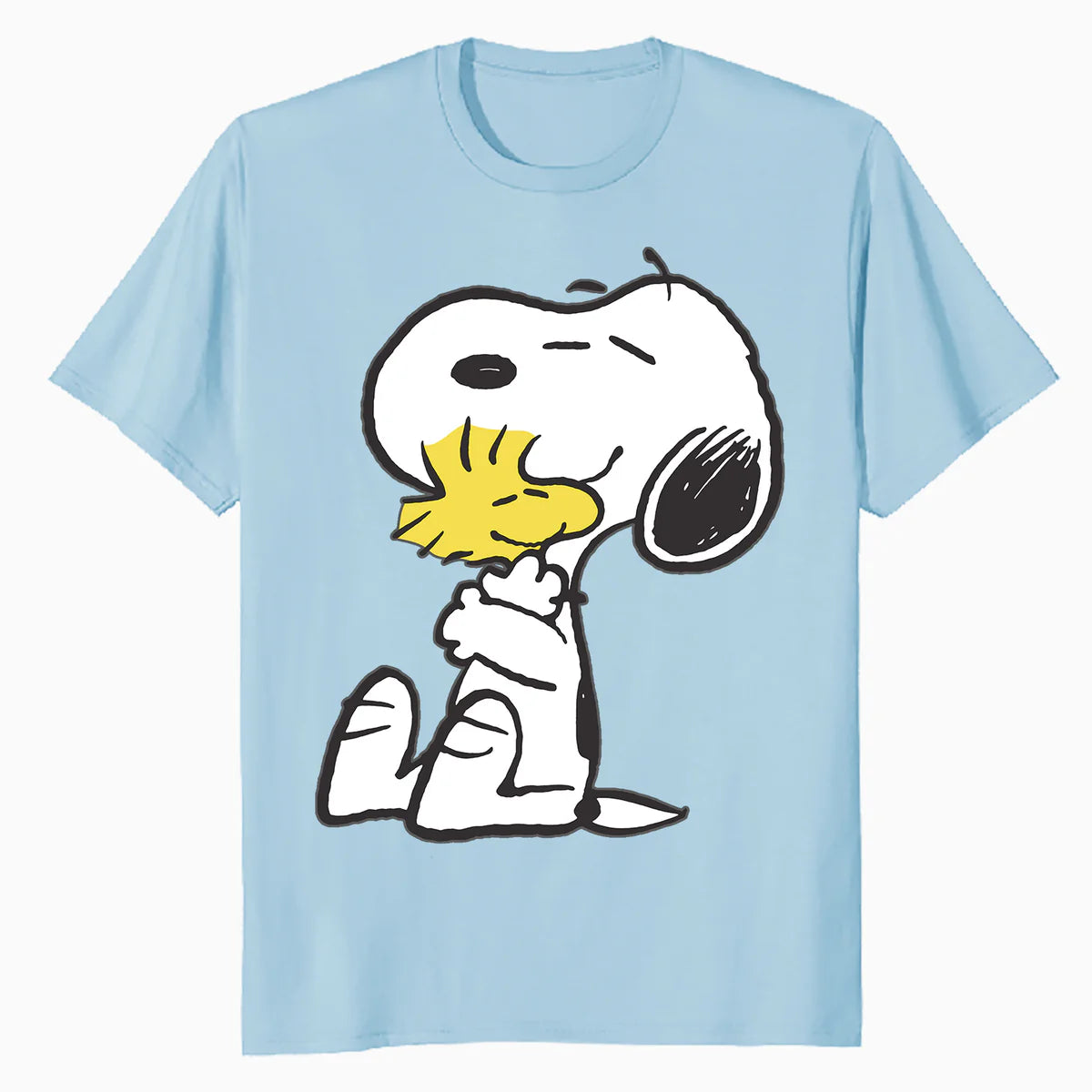 Peanuts Snoopy Woodstock Vintage Hug BFFs Love Retro 80s 90s Official Men's T-Shirt