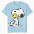 Peanuts Snoopy Woodstock Vintage Hug BFFs Love Retro 80s 90s Official Men's T-Shirt