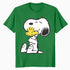 Peanuts Snoopy Woodstock Vintage Hug BFFs Love Retro 80s 90s Official Men's T-Shirt