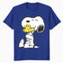 Peanuts Snoopy Woodstock Vintage Hug BFFs Love Retro 80s 90s Official Men's T-Shirt