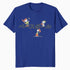 Peanuts Tokyo Snoopy Charlie Brown Lucy Retro Kanji Baseball Official Men's T-Shirt