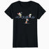 Peanuts Tokyo Snoopy Charlie Brown Lucy Retro Kanji Baseball Official Women's SKINNY FIT T-Shirt