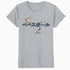 Peanuts Tokyo Snoopy Charlie Brown Lucy Retro Kanji Baseball Official Women's SKINNY FIT T-Shirt